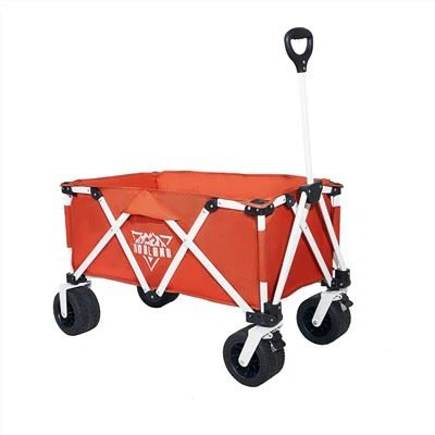 Campingvogn med sidebord
